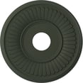 thumbnail image 1 of Ekena Millwork 16"OD x 3 1/2"ID x 1"P Berkshire Thermoformed PVC Ceiling Medallion (Fits Canopies up to 7"), UltraCover Satin Hunt Club Green, 1 of 5