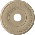 thumbnail image 1 of Ekena Millwork 16"OD x 3 1/2"ID x 1"P Berkshire Thermoformed PVC Ceiling Medallion (Fits Canopies up to 7"), UltraCover Satin Smokey Beige, 1 of 5