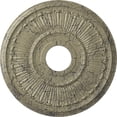 thumbnail image 1 of Ekena Millwork 16"OD x 3 5/8"ID x 3/4"P Melonie Ceiling Medallion (Fits Canopies up to 6 3/8"), Hand-Painted Castle Stone Crackle, 1 of 6