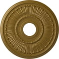 thumbnail image 1 of Ekena Millwork 16"OD x 3 5/8"ID x 3/4"P Melonie Ceiling Medallion (Fits Canopies up to 6 3/8"), Hand-Painted Gold, 1 of 6