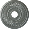 thumbnail image 1 of Ekena Millwork 16"OD x 3 5/8"ID x 3/4"P Melonie Ceiling Medallion (Fits Canopies up to 6 3/8"), Hand-Painted Platinum, 1 of 6