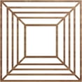 thumbnail image 1 of Ekena Millwork 16"OD x 5 7/8"ID x 3/8"T Raven Wood Fretwork Pierced Ceiling Medallion, Walnut, 1 of 3