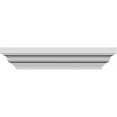 thumbnail image 1 of Ekena Millwork 169" Bottom Width x 175" Top Width x 4 1/2"H x 1/2"P Classic Crosshead, 1 of 24