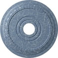 thumbnail image 1 of Ekena Millwork 17 1/2"OD x 3 5/8"ID x 1"P Munich Ceiling Medallion (Fits Canopies up to 5 5/8"), Hand-Painted Americana Crackle, 1 of 6
