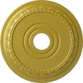 thumbnail image 1 of Ekena Millwork 17 1/2"OD x 3 5/8"ID x 1"P Munich Ceiling Medallion (Fits Canopies up to 5 5/8"), Hand-Painted Rich Gold, 1 of 6