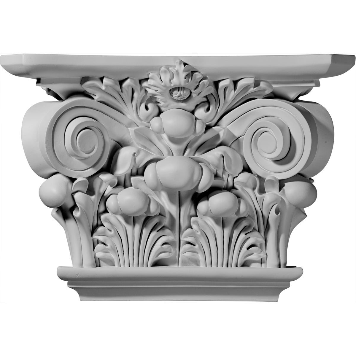 Primed Architectural Polyurethane Acanthus Leaf Capital