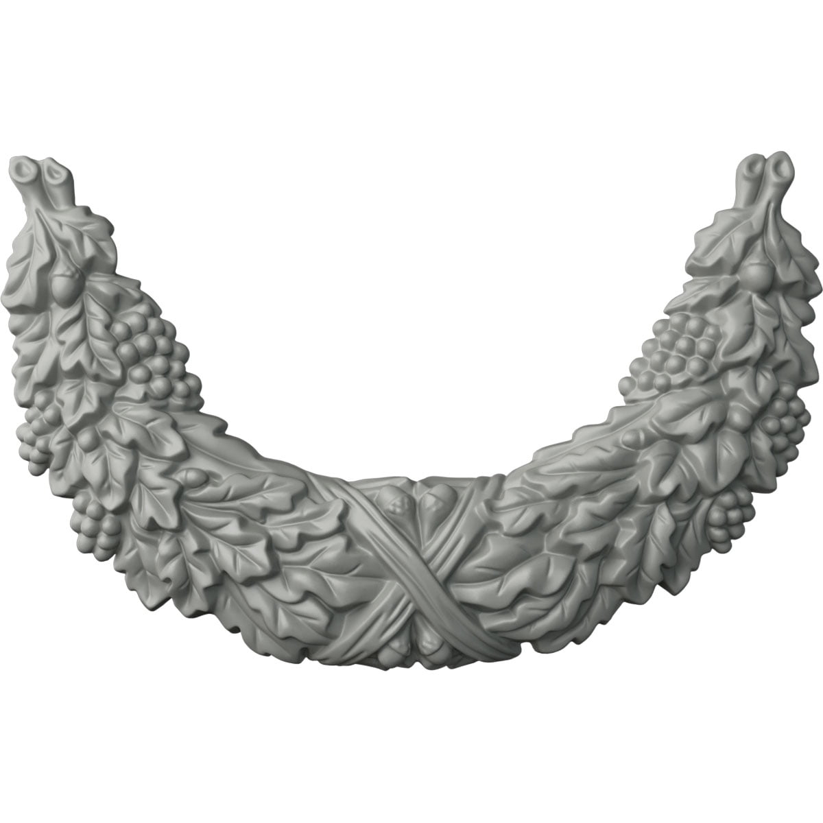 Primed White Polyurethane Crown Applique Onlay