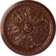 thumbnail image 1 of Ekena Millwork 17 1/8"OD x 1 1/2"P Washington Ceiling Medallion (Fits Canopies up to 2 7/8"), Hand-Painted Copper Penny, 1 of 6