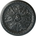 thumbnail image 1 of Ekena Millwork 17 1/8"OD x 1 1/2"P Washington Ceiling Medallion (Fits Canopies up to 2 7/8"), Hand-Painted Pewter, 1 of 6