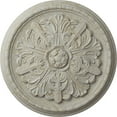 thumbnail image 1 of Ekena Millwork 17 1/8"OD x 1 1/2"P Washington Ceiling Medallion (Fits Canopies up to 2 7/8"), Hand-Painted Pot of Cream Crackle, 1 of 6