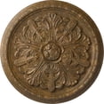 thumbnail image 1 of Ekena Millwork 17 1/8"OD x 1 1/2"P Washington Ceiling Medallion (Fits Canopies up to 2 7/8"), Hand-Painted Rubbed Bronze, 1 of 6