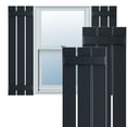thumbnail image 1 of Ekena Millwork 17 1/8"W x 51"H True Fit PVC Three Board Spaced Board-n-Batten Shutters, Starless Night Blue (Per Pair - Hardware Not Included), 1 of 8