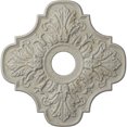 thumbnail image 1 of Ekena Millwork 17 3/4"OD x 3 1/8"ID x 1"P Peralta Ceiling Medallion (Fits Canopies up to 4 5/8"), Hand-Painted Pot of Cream Crackle, 1 of 6