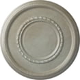 thumbnail image 1 of Ekena Millwork 17 3/8"OD x 1 1/8"P Federal Roped Large Ceiling Medallion (Fits Canopies up to 7 3/4"), Hand-Painted Flash Gold, 1 of 6