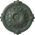 thumbnail image 1 of Ekena Millwork 17 3/8"OD x 1 3/4"P Hamilton Ceiling Medallion (Fits Canopies up to 3 3/4"), Hand-Painted Cloud Burst Crackle, 1 of 6