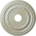 thumbnail image 1 of Ekena Millwork 17 7/8"OD x 3 5/8"ID x 1 1/4"P Dublin Ceiling Medallion (Fits Canopies up to 5 1/8"), Hand-Painted Flash Blue, 1 of 6