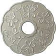 thumbnail image 1 of Ekena Millwork 17 7/8"OD x 3 7/8"ID x 1"P Terrones Butterfly Ceiling Medallion (Fits Canopies up to 3 7/8"), Hand-Painted Flash Copper, 1 of 6