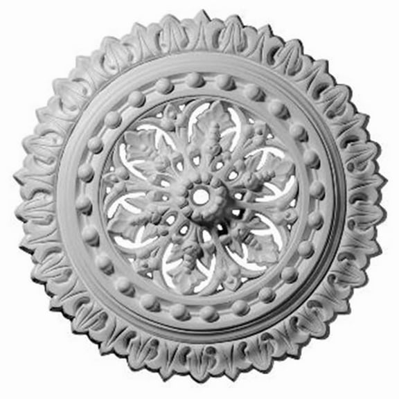 Ekena Millwork 18 1/2"OD x 7/8"ID x 1 1/2"P Sellek Ceiling Medallion (Fits Canopies up to 1 1/8")