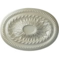 thumbnail image 1 of Ekena Millwork 18 1/2"W x 13 1/2"H x 1 7/8"P Saverne Ceiling Medallion, Hand-Painted Flash Blue, 1 of 4