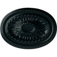 thumbnail image 1 of Ekena Millwork 18 1/2"W x 13 1/2"H x 1 7/8"P Saverne Ceiling Medallion, Hand-Painted Night Shade, 1 of 4