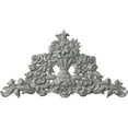 thumbnail image 1 of Ekena Millwork 18 1/2"W x 9 7/8"H x 3/4"P Swindon Flowers Center Onlay, 1 of 6
