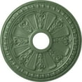 thumbnail image 1 of Ekena Millwork 18 1/8"OD 3 5/8"ID x 1 1/8"P Raymond Ceiling Medallion (Fits Canopies up to 5 1/8"), Hand-Painted Athenian Green, 1 of 5