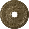 thumbnail image 1 of Ekena Millwork 18 1/8"OD 3 5/8"ID x 1 1/8"P Raymond Ceiling Medallion (Fits Canopies up to 5 1/8"), Hand-Painted Mississippi Mud, 1 of 5