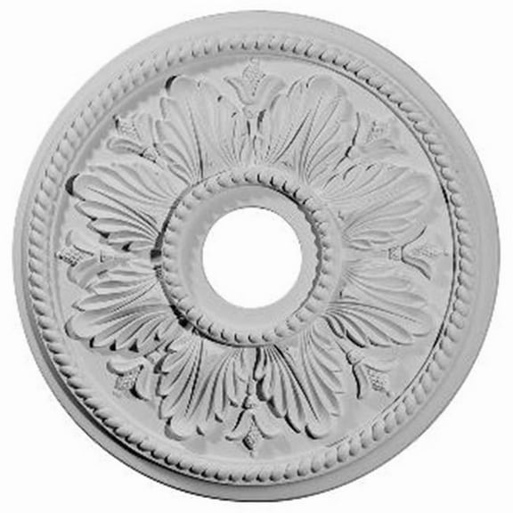 Ekena Millwork 18 1/8"OD x 3 1/2"ID x 2 3/4"P Edinburgh Ceiling Medallion (Fits Canopies up to 5 1/8")