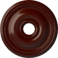 thumbnail image 1 of Ekena Millwork 18 1/8"OD x 3 3/4"ID x 1 1/8"P Bradford Ceiling Medallion (Fits Canopies up to 4 3/8"), Hand-Painted Brushed Mahogany, 1 of 6