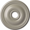 thumbnail image 1 of Ekena Millwork 18 1/8"OD x 3 3/4"ID x 1 1/8"P Bradford Ceiling Medallion (Fits Canopies up to 4 3/8"), Hand-Painted Pearl White, 1 of 6