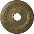thumbnail image 1 of Ekena Millwork 18 5/8"OD 4"ID x 1 1/8"P Classic Ceiling Medallion (Fits Canopies up to 12 3/4"), Hand-Painted Mississippi Mud Crackle, 1 of 7