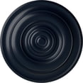 thumbnail image 1 of Ekena Millwork 18"OD x 1 1/2"P Niobe Ceiling Medallion (Fits Canopies up to 8 5/8"), Hand-Painted Midnight Dream, 1 of 5