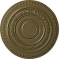 thumbnail image 1 of Ekena Millwork 18"OD x 1 1/4"P Oldham Ceiling Medallion (Fits Canopies up to 8 5/8"), Hand-Painted Mississippi Mud, 1 of 5