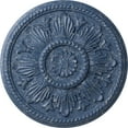 thumbnail image 1 of Ekena Millwork 18"OD x 1 3/4"P Edinburgh Ceiling Medallion (Fits Canopies up to 5 1/4"), Hand-Painted Americana Crackle, 1 of 6
