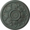 thumbnail image 1 of Ekena Millwork 18"OD x 1 3/4"P Edinburgh Ceiling Medallion (Fits Canopies up to 5 1/4"), Hand-Painted Cloud Burst Crackle, 1 of 6