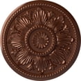 thumbnail image 1 of Ekena Millwork 18"OD x 1 3/4"P Edinburgh Ceiling Medallion (Fits Canopies up to 5 1/4"), Hand-Painted Copper Penny, 1 of 6