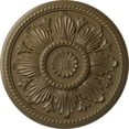 thumbnail image 1 of Ekena Millwork 18"OD x 1 3/4"P Edinburgh Ceiling Medallion (Fits Canopies up to 5 1/4"), Hand-Painted Mississippi Mud, 1 of 6