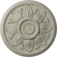 thumbnail image 1 of Ekena Millwork 18"OD x 1 3/4"P Edinburgh Ceiling Medallion (Fits Canopies up to 5 1/4"), Hand-Painted Pot of Cream Crackle, 1 of 6
