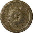 thumbnail image 1 of Ekena Millwork 18"OD x 1 3/8"P Richmond Ceiling Medallion (Fits Canopies up to 2 5/8"), Hand-Painted Mississippi Mud, 1 of 5