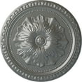 thumbnail image 1 of Ekena Millwork 18"OD x 1 3/8"P Richmond Ceiling Medallion (Fits Canopies up to 2 5/8"), Hand-Painted Silver, 1 of 5
