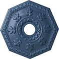 thumbnail image 1 of Ekena Millwork 18"OD x 3 1/2"ID x 1 1/2"P Nottingham Ceiling Medallion (Fits Canopies up to 4 5/8"), Hand-Painted Americana, 1 of 5