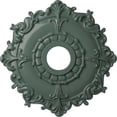 thumbnail image 1 of Ekena Millwork 18"OD x 3 1/2"ID x 1 1/2"P Riley Ceiling Medallion (Fits Canopies up to 4 5/8"), Hand-Painted Cloud Burst, 1 of 5