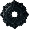 thumbnail image 1 of Ekena Millwork 18"OD x 3 1/2"ID x 1 1/2"P Riley Ceiling Medallion (Fits Canopies up to 4 5/8"), Hand-Painted Night Shade, 1 of 5
