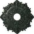 thumbnail image 1 of Ekena Millwork 18"OD x 3 1/2"ID x 1 1/2"P Riley Ceiling Medallion (Fits Canopies up to 4 5/8"), Hand-Painted Painted Turtle Crackle, 1 of 5