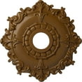 thumbnail image 1 of Ekena Millwork 18"OD x 3 1/2"ID x 1 1/2"P Riley Ceiling Medallion (Fits Canopies up to 4 5/8"), Hand-Painted Smokey Topaz Crackle, 1 of 5