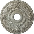 thumbnail image 1 of Ekena Millwork 18"OD x 3 1/2"ID x 1 1/2"P Rose Ceiling Medallion (Fits Canopies up to 7 1/4"), Hand-Painted Flash Gold, 1 of 6