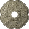 thumbnail image 1 of Ekena Millwork 18"OD x 3 1/2"ID x 1 1/2"P Rotherham Ceiling Medallion (Fits Canopies up to 3 1/2"), Hand-Painted Castle Stone Crackle, 1 of 6
