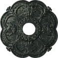 thumbnail image 1 of Ekena Millwork 18"OD x 3 1/2"ID x 1 1/2"P Rotherham Ceiling Medallion (Fits Canopies up to 3 1/2"), Hand-Painted Painted Turtle Crackle, 1 of 6