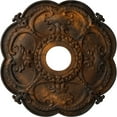 thumbnail image 1 of Ekena Millwork 18"OD x 3 1/2"ID x 1 1/2"P Rotherham Ceiling Medallion (Fits Canopies up to 3 1/2"), Hand-Painted Rust, 1 of 6