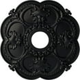thumbnail image 1 of Ekena Millwork 18"OD x 3 1/2"ID x 1 1/2"P Rotherham Ceiling Medallion (Fits Canopies up to 3 1/2"), Hand-Painted Steel Gray, 1 of 6